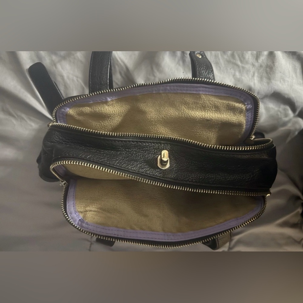 Jimmy Choo Blythe Black Leather Satchel - Picture 7 of 7